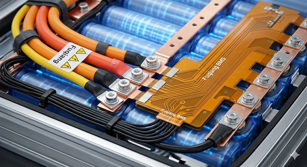 Verwalten Sie die Stromversorgung mit der Verkabelung des Batteriemanagementsystems (BMS).